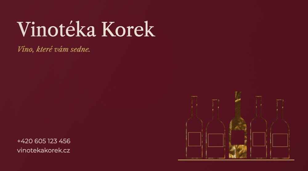 Šablona Vinotéka